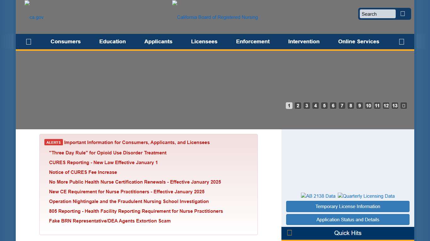 California Board of Registered Nursing